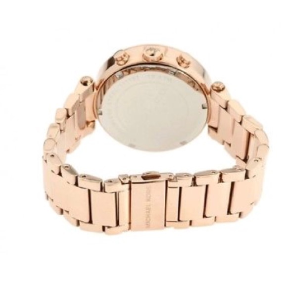 Michael Kors Stainless Steel Rose Gold Watch - Picture 4 of 5